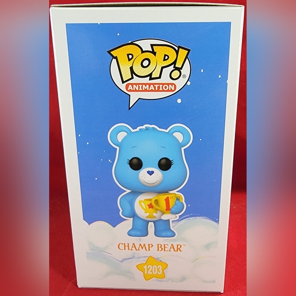 Champ bear funko # 1203 (nib) Brand new care bears champ bear funko. - Picture 6 of 7